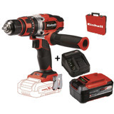 Einhel TE-CD 18/48 Li-i 18 V 5.2 Ah Kömürsüz Darbeli Akülü Vidalama Makinesi + Starter Kit ve Çanta