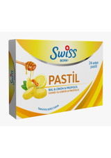 Swiss Bal & Limon & C Vitaminli Ballı Limonlu Yetişkin 24 Adet