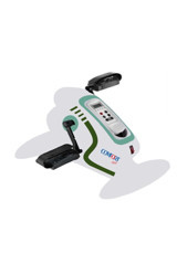 Comfort Plus Elektrikli 120 kg Kapasiteli Manuel Dikey Kondisyon Bisikleti Beyaz