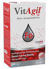 Allergo Vitagil Fer Keçiboynuzlu Yetişkin Mineral 30 ml
