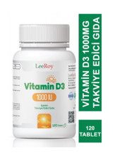 Leeroy Vitamin D3 Yetişkin 120 Adet