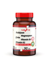 Nevfix Vitamin D3 K2 Yetişkin 90 Adet