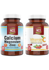 Ncs Vitamin C Kuşburnu Yetişkin 120 Adet + Kalsiyum 120 Tablet Magnezyum