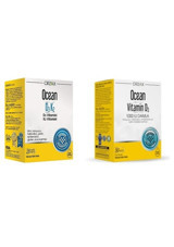 Ocean D3K2 Zeytinyağı Yetişkin Mineral 20 ml + D3 1000 IU Damla 50 ml