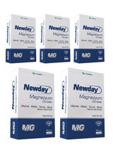 Newday Magnezyum Complex Yetişkin Mineral 5x60 Adet