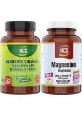 Ncs Berberis Vulgaris Yetişkin Mineral 120 Adet + Zma Magnezyum 180 Tablet Çinko