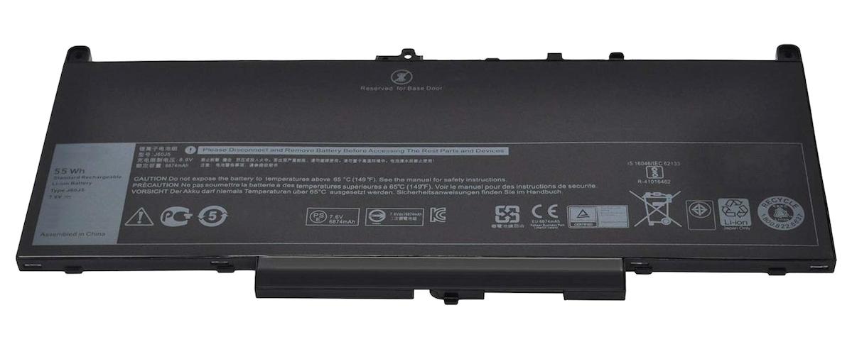 Dell Latitude P26S (7270) Notebook Batarya Laptop Pil