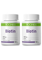 Voonka Biotin Yetişkin Mineral 2x102 Adet