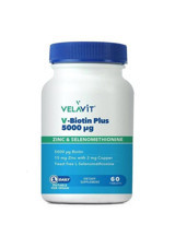 Velavit V-Biotin Plus Yetişkin Mineral 60 Adet