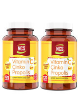 Ncs Vitamin C Çinko Propolis Propolis Yetişkin 2x120 Adet