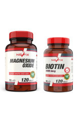 Nevfix Magnesium Oxide 500 Mcg Yetişkin Mineral 120 Adet