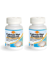 Force Nutrition Calcium Plus Vitamin D3 Yetişkin 2x120 Adet