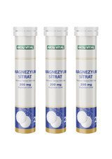 Aksu Vital Magnezyum Sitrat Yetişkin Mineral 3x20 Adet