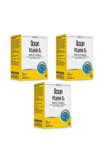 Ocean Vitamin D3 1000 Iu Çocuk Yetişkin 3x50 ml