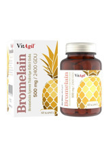 Allergo Vitagil Bromelain Ananaslı Yetişkin Mineral 60 Adet