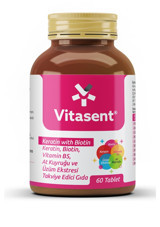 Vitasent Üzümlü Yetişkin Mineral 60 Adet