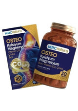 Mrc Natura Osteo Kalsiyum Magnezyum Yetişkin Mineral 30 Adet