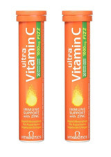 Vitabiotics Ultra Vitamin C Portakallı Yetişkin 2x20 Adet