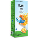 Orzax Ocean Mutlivitamin Portakallı Yetişkin Mineral 150 ml