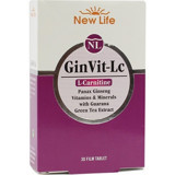 New Life GinVit-Lc L-Karnitin 30 Tablet