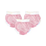 Sema Baby 10-15 kg 3'lü Sızdırmayan Yıkanabilir Pembe Alıştırma Külodu
