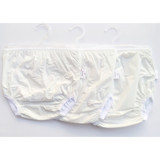 Kezban Tekstil 15-19 kg 3'lü Sızdırmayan Yıkanabilir Beyaz Alıştırma Külodu