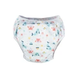 Sevi Bebe 10-15 kg 4'lü Yıkanabilir Ahtapot-Balık-Kaplumbağa Desenli Alıştırma Külodu