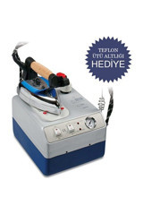 Silter Spr/mn 2002 1800 W 2.5 bar Alüminyum Tabanlı Şok Buharlı Kazanlı Ütü Mavi
