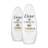 Dove Invisible Dry Pudrasız Ter Önleyici Antiperspirant Roll-On Kadın 2x50 ml