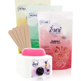 İnci 1+1 Boncuk Ağda Makinesi + 3xBoncuk Ağda + Spatula