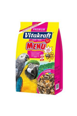 Vitakraft Menu Premium Kabuklu Ballı-Meyveli Vitaminli Papağan Yemi 1 kg