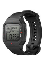 Amazfit Neo Su Geçirmez 40.3 mm Silikon Kordon Kare Unisex Akıllı Saat Siyah