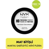 Nyx Professional Makeup High Definition Finishing Tüm Ciltler İçin Yağsız Mat Kompakt Pudra Açık