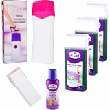 Vivol 1+1 Roll-On Ağda Makinesi + 3xAzulen Kartuş Ağda + Ağda Bezi + Temizleme Yağı