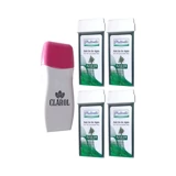 Clarol 1+1 Roll-on Ağda Makinesi + 4xKartuş Ağda