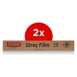 Cook Bıçaklı 1500 cm Palet Streç Film 2 Adet