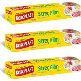 Koroplast Bıçaklı 330 cm Palet Streç Film 3 Adet