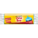 Koroplast Orta Boy 55x60 cm Çöp Poşeti 20 Adet Mavi
