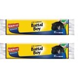 Koroplast Battal Boy 72x95 cm Çöp Poşeti 10x2 Adet Siyah