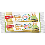 Koroplast Yasemin Kokulu Büzgülü Büyük Boy 65x70 cm Çöp Poşeti 10x2 Adet Yeşil