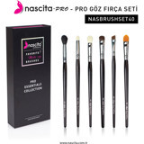 Nascita No:40 6'lı Eyeliner Far Makyaj Fırça Seti