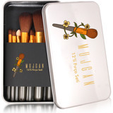 Mujgan 12'li Allık Eyeliner Far Makyaj Fırça Seti