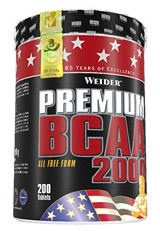 Weider Bcaa 2000 Aromasız Protein Tozu 200 Tablet