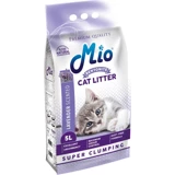 Mio Lavanta Kokulu Topaklanan İnce Taneli Bentonit Kedi Kumu 5 lt