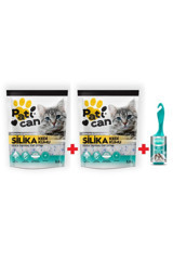 Pati Can Kokusuz Kalın Taneli Kristal Kedi Kumu 2x3.8 lt