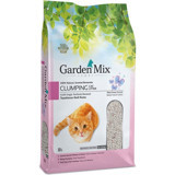 Garden Mix Bebek Pudrası Kokulu Topaklanan Kalın Taneli Bentonit Kedi Kumu 10 lt