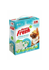 Bio Petactive Always Fresh Kokulu Topaklanan Kalın Taneli Bentonit Kedi Kumu 6 lt
