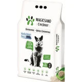 Magicsand Marsilya Sabunu Kokulu Topaklanan İnce Taneli Bentonit Kedi Kumu 20 lt
