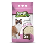 Jungle Kokusuz Topaklanan İnce Taneli Bentonit Kedi Kumu 5 lt