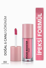 Flormar Mood Booster 002 Immortal Flower Işıltılı Likit Allık